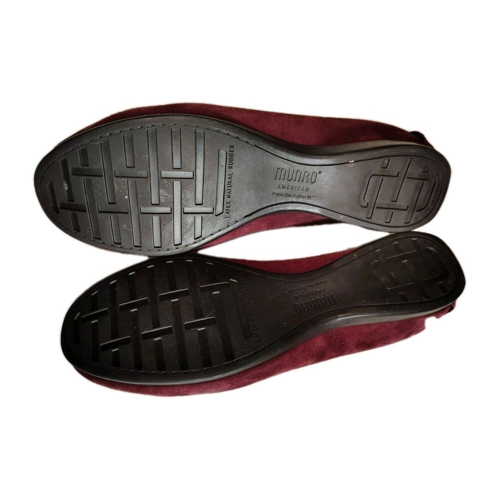 Munro American Burgundy Suede Penny Loafers | Style M555136 | Size 7.5 N... - Picture 14 of 16